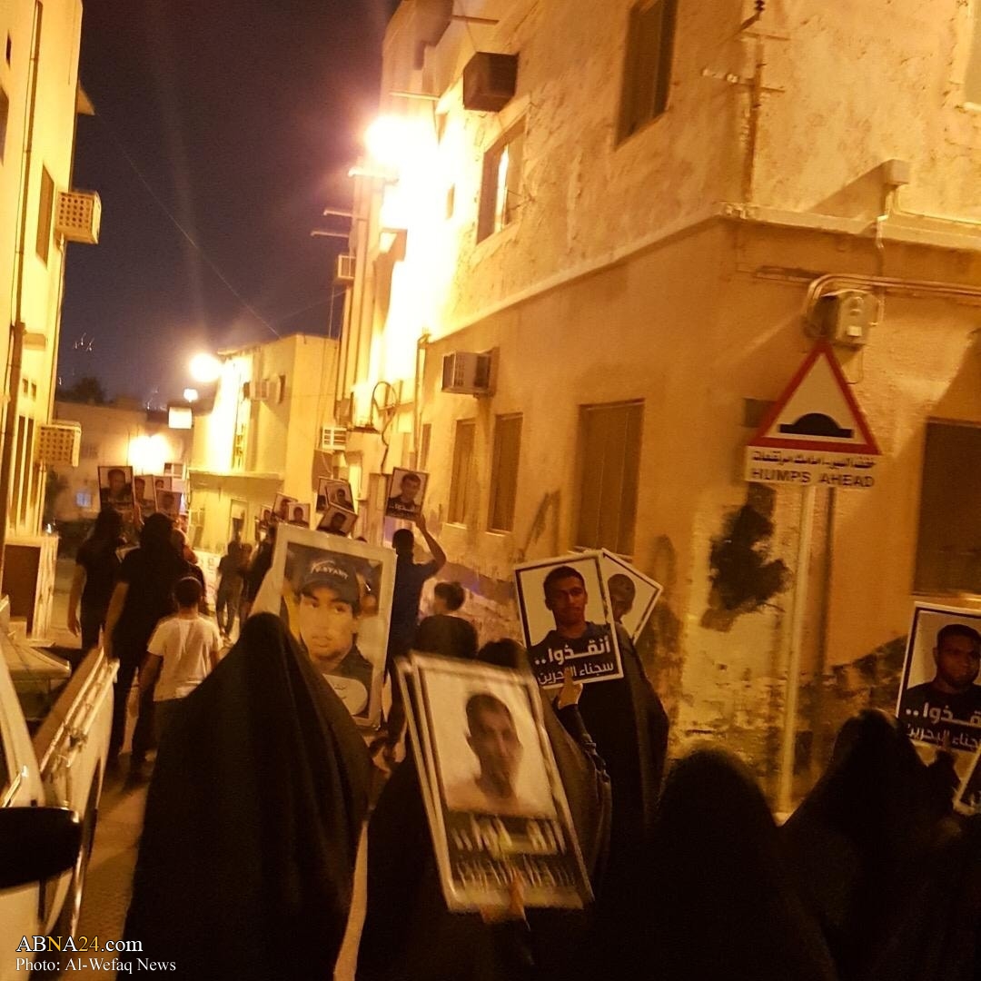 Photos: Bahrain Shiites continue to demonstrate for release of prisoners during Ramadan