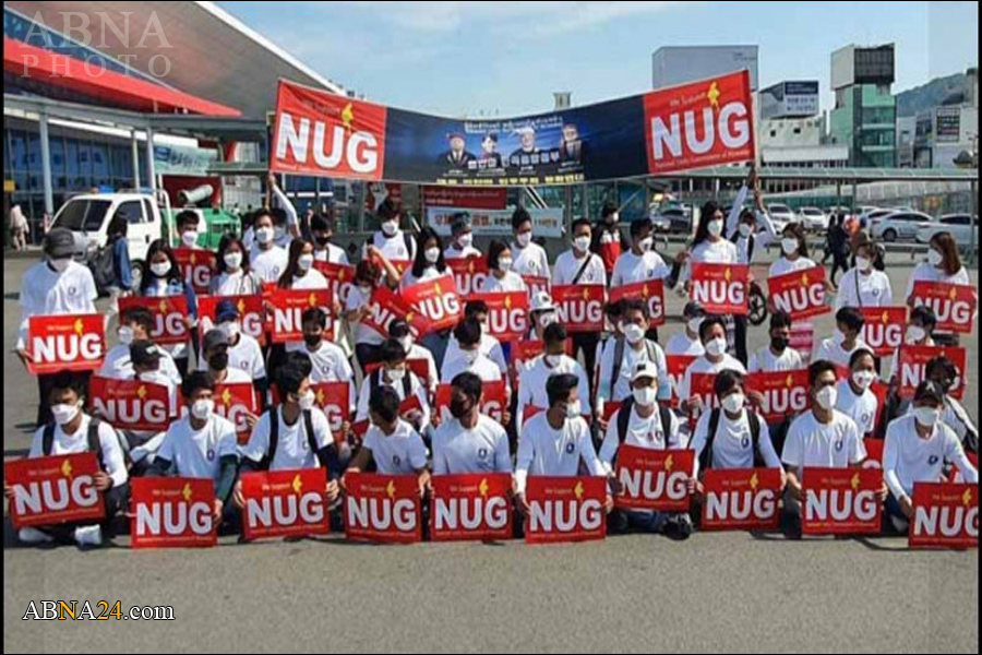 ကိုရီးယားေရာက္ ျမန္မာႏိုင္ငံသားမ်ား NUG ကို ႀကိဳဆို