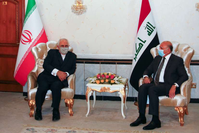خلال لقائه نظيره العراقي... ظریف يرحب بدور العراق المهم في المنطقة