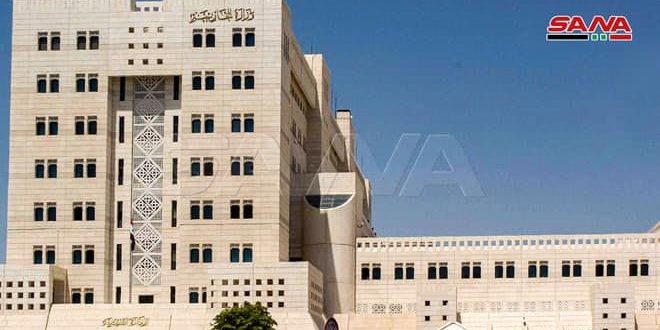 Syria strongly condemns Israeli crimes against Palestinians