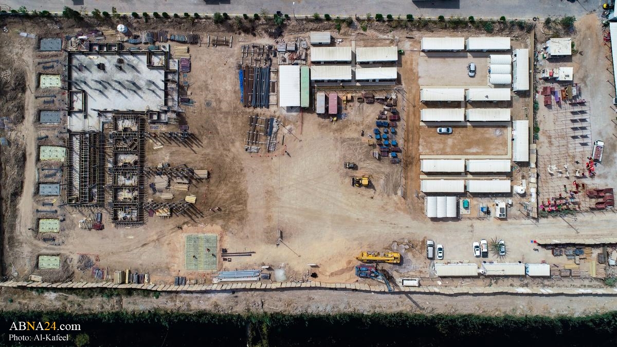 Al-Abbas holy shrine donates land for construction of a transforming power station in Karbala (Photos)