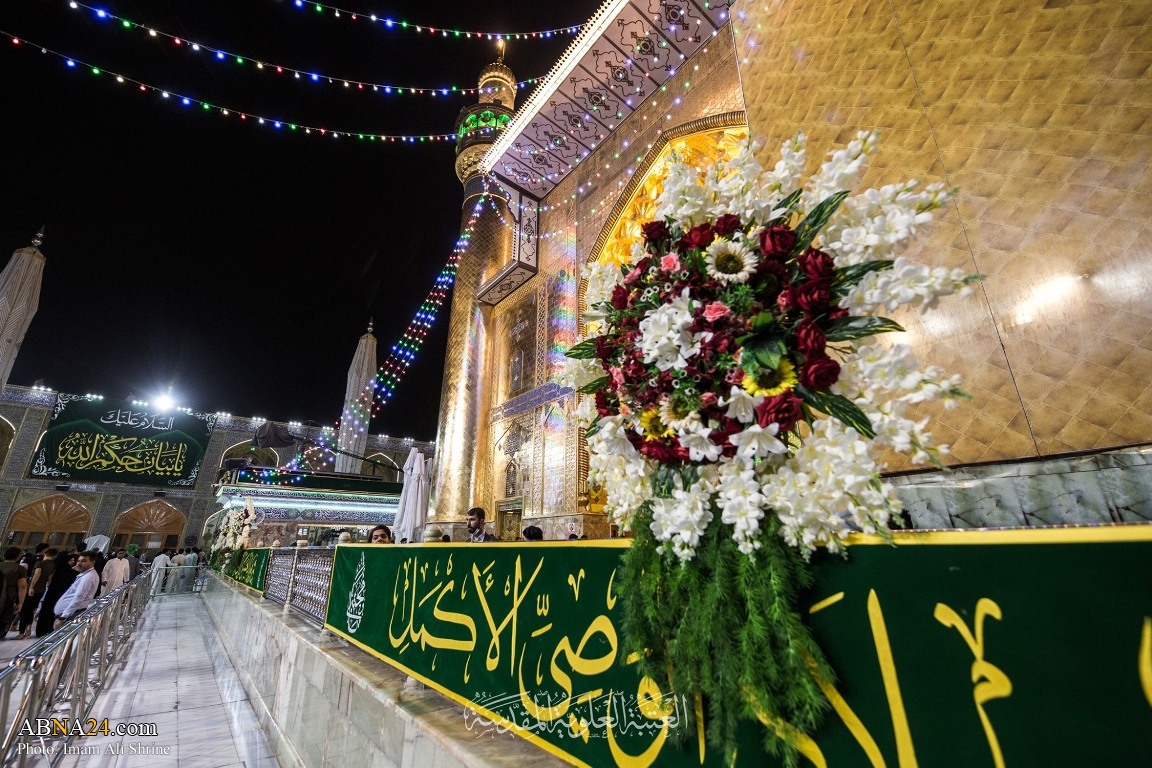 Photos: Decorating Imam Ali holy shrine on auspicious birth of Imam Hasan Mujtaba