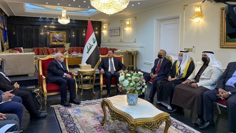 دیداری زەریف لەگەڵ سەرکردەیەکی سیاسیی سوننەی عێراق