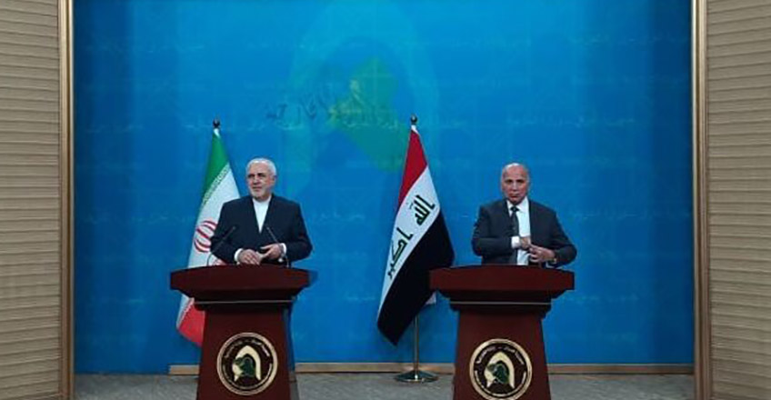 Zarif, Ya Yaba Da Kyakyawar Alakar Dake Tsakanin Iran Da Irak