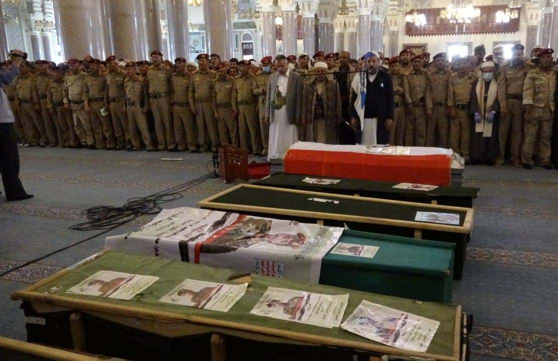 صنعاء تشيع بموكب رسمي وشعبي جثمان الفقيد "اللواء يحيى الشامي"