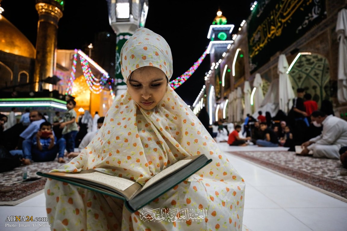 Photos: Pilgrims Of Imam Ali holy shrine in Ramadan month