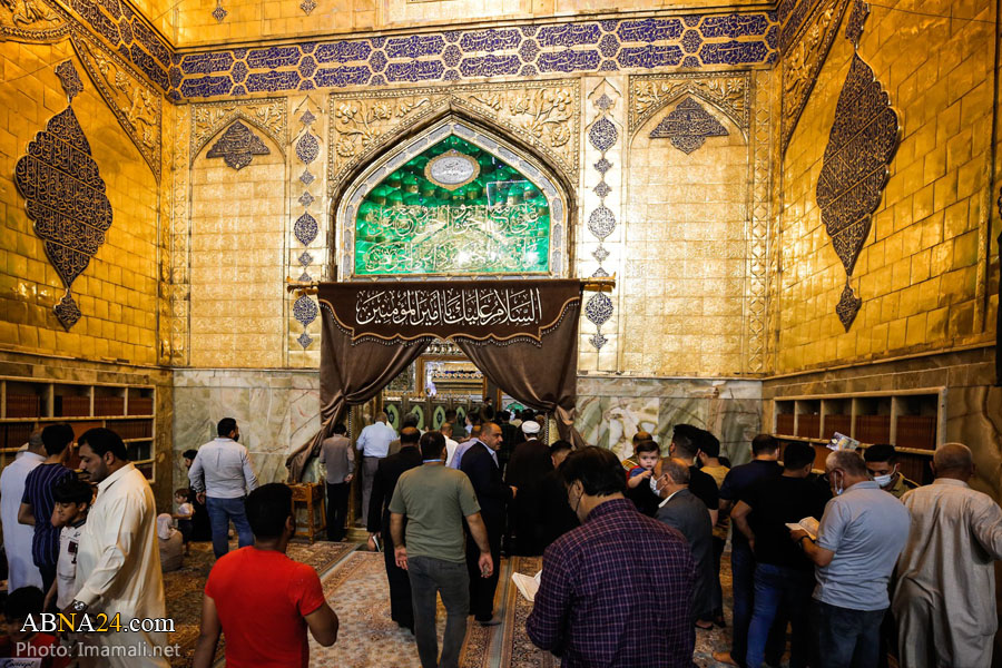 تقرير مصور / حرم امير المؤمنين (ع) في منتصف شهر رمضان المبارك 