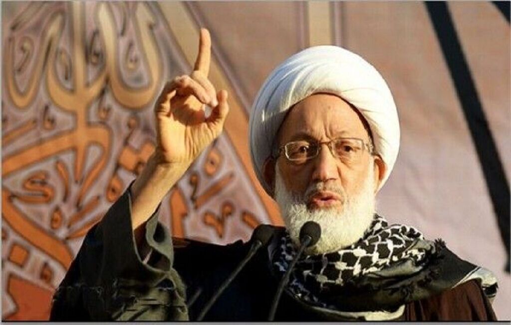 شاہی حکومت کی غلط پالیسیوں کی وجہ سے بحرین کا وجود خطرے میں پڑ گیا ہے: شیخ عیسی قاسم