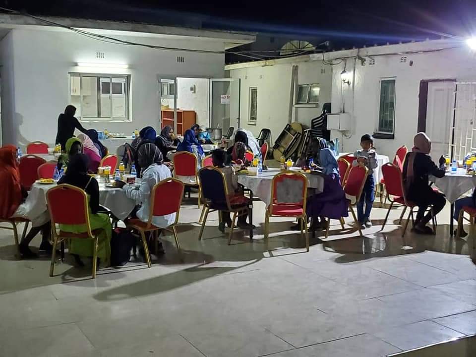 Photos: "Who is Hussain?" team in Lusaka, Zambia prepare Ifrar in Ramadan month