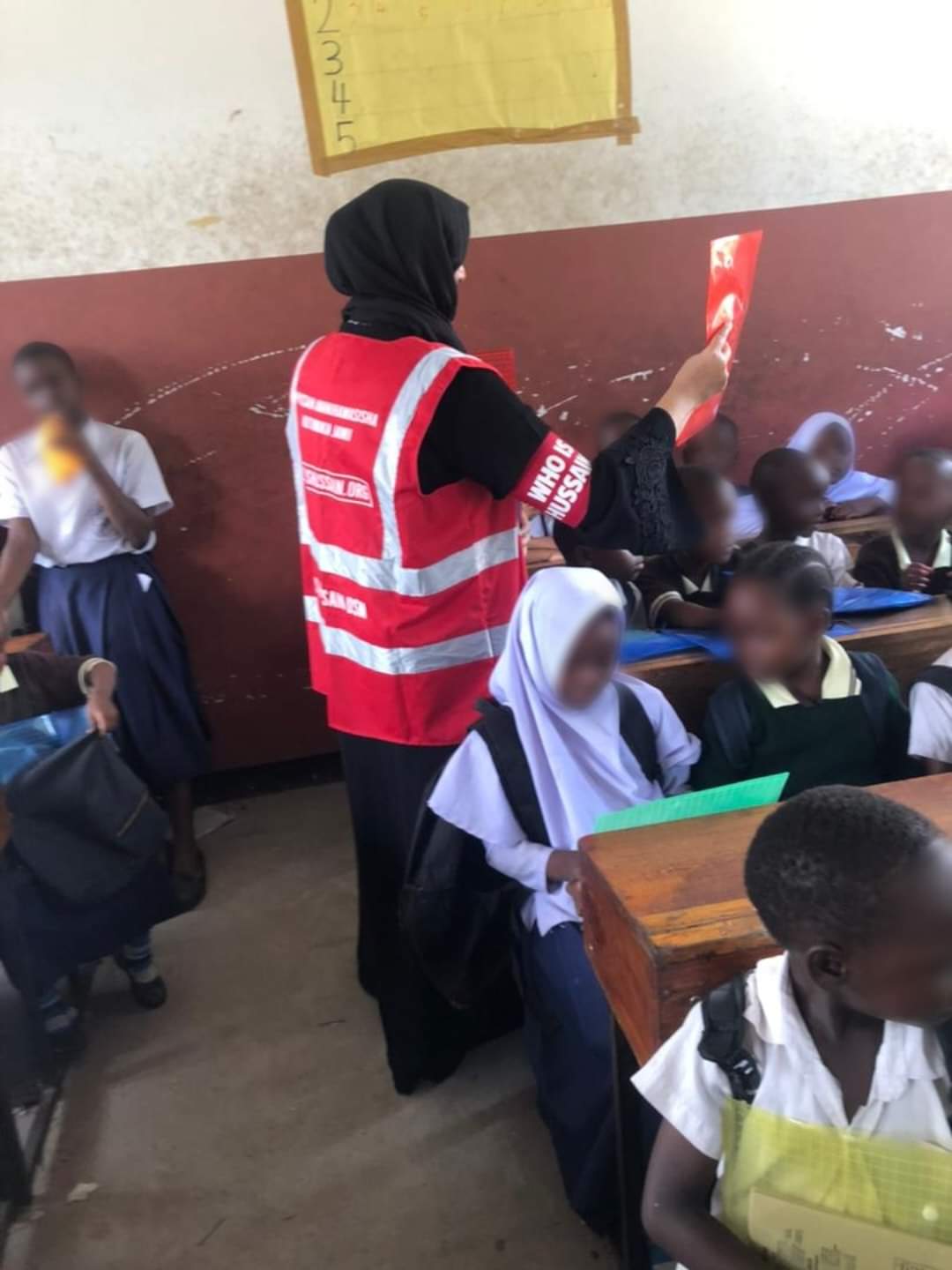 Photos: Who is Hussain?" team in Dar es Salaam, Tanzania donate stationary to 1700 needy students in Ramadan