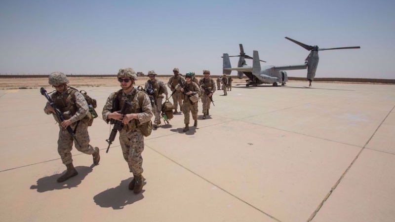 Irak: la base US frappée