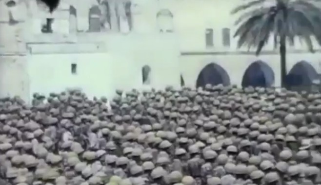 Ein seltenes Video aus den ersten Stunden der Besetzung der Al-Aqsa-Moschee