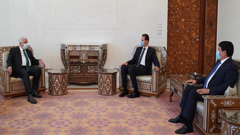 Kepala Hashd al-Shaabi Irak Bertemu Presiden Assad di Damaskus