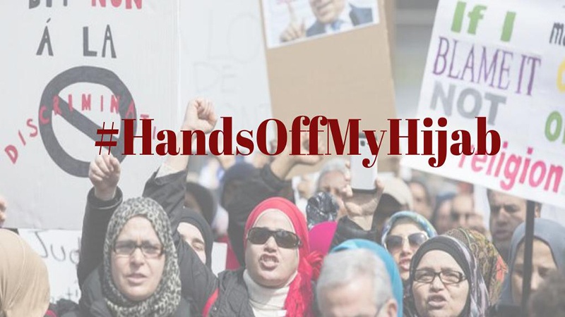      Muslimanke u Francuskoj protestuju :"Ne diraj mi hidžab"