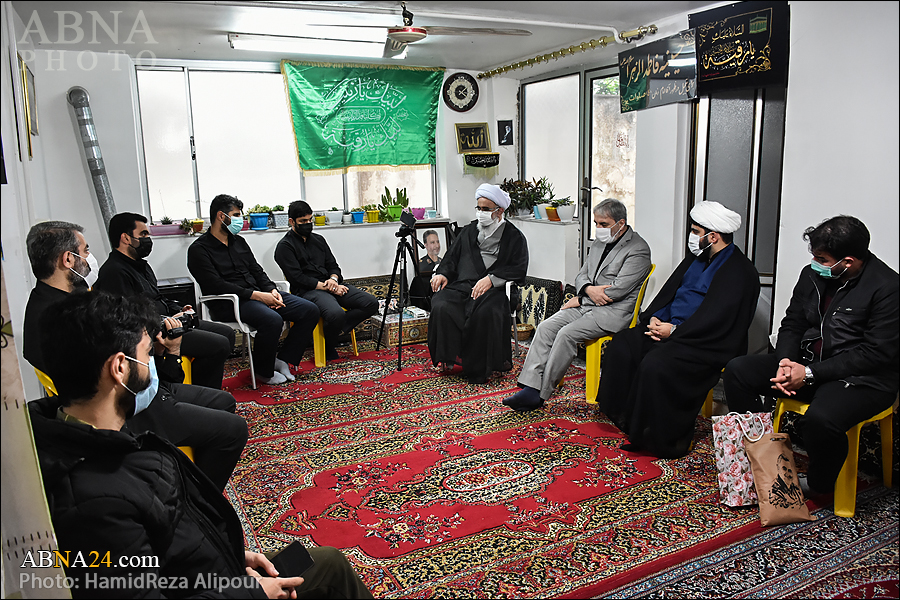 Photos: Secretary-General of the AhlulBayt (a.s.) World Assembl meets with family of martyr Gen. Haghbin 