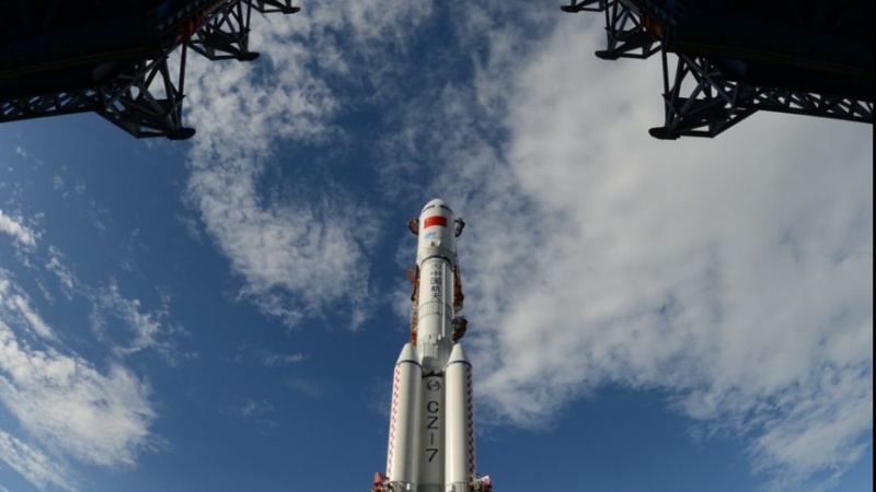 China sagt, Raketenabfälle seien am Sonntag in den Indischen Ozean gestürzt