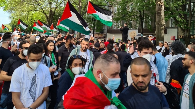 Митинги в поддержку палестинцев в Германии, Великобритании, Турции и Иордании