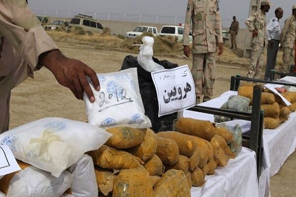 Iran police forces seized 1900 tons of narcotics in Kerman