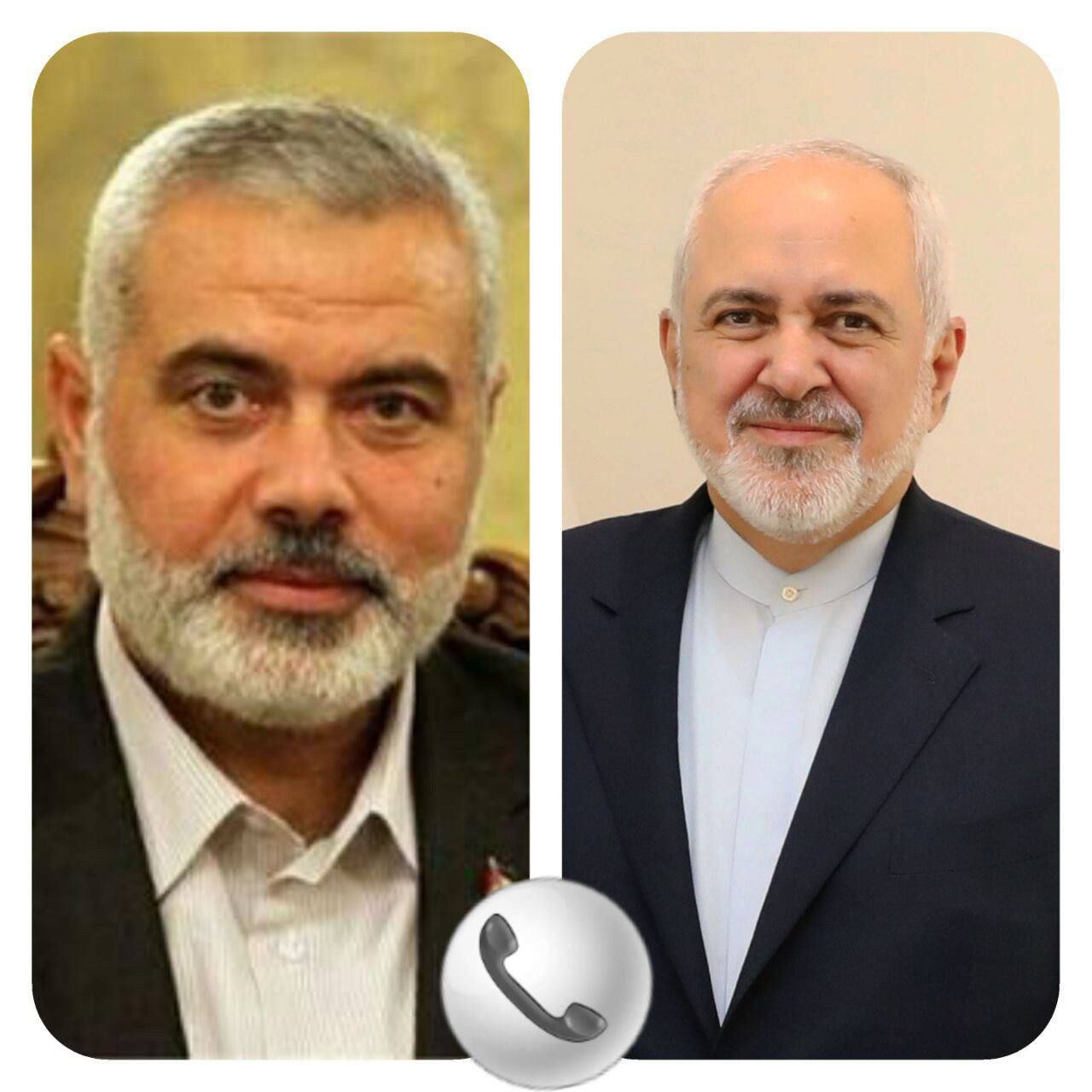 Zarif to Haniyeh: Iran’s all-out support for Palestinians’ rights basic diplomacy