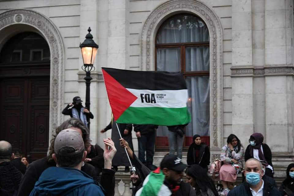 Photos: Thousands of people protest in London, England against Israeli atrocities in Gaza