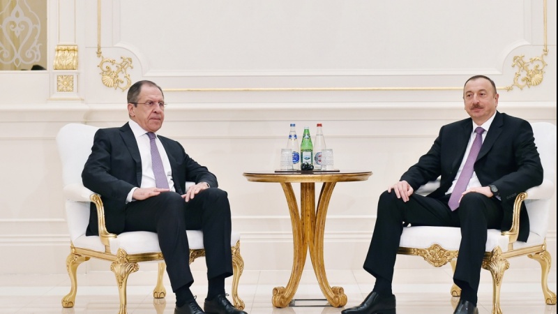 Переговоры Лаврова с Алиевым в Баку