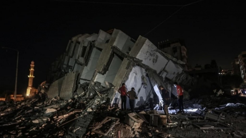 Безумные сионистские авиаудары по Газе