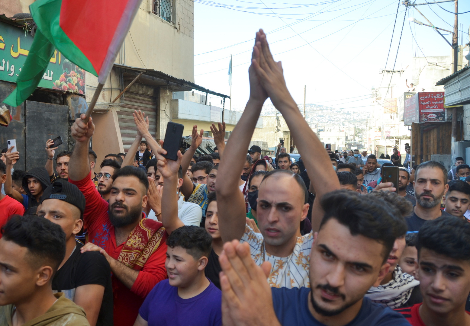  أردنيون يحتشدون لبدء مسيرات نحو الحدود نصرة للقدس وغزة