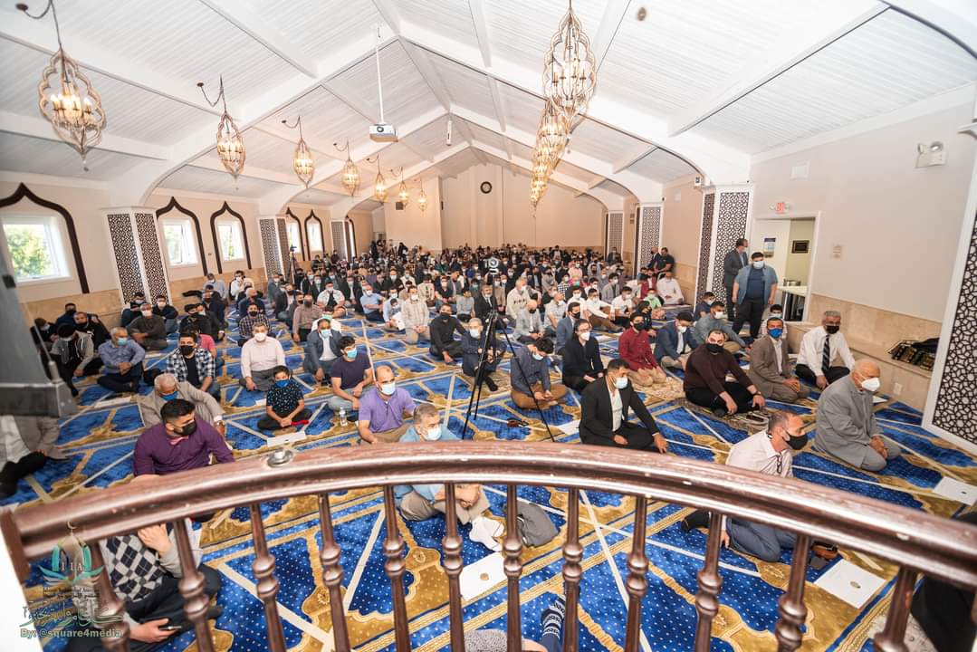 Photos: Eid al-Fitr prayer at Islamic Center of America,m in Dearborn, Michigan