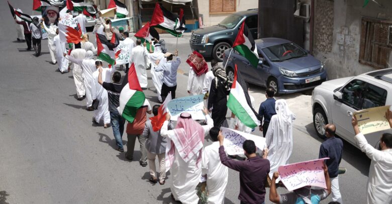 البحرين تلبي نداء القدس.. تظاهرات في بلدات بحرانية