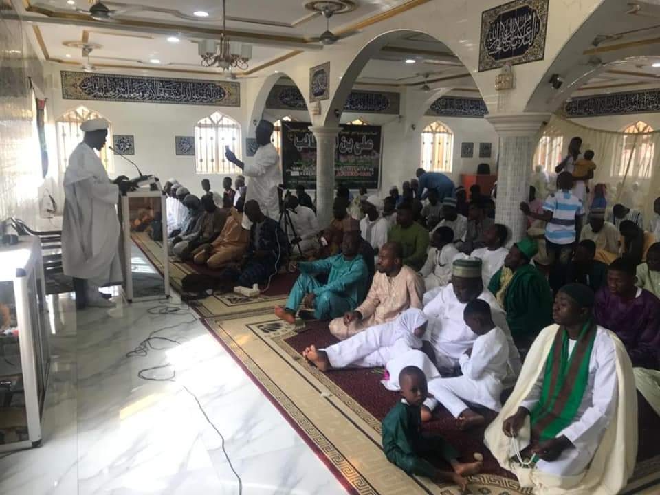 تصویری رپورٹ/ گھانا کے امام محمد باقر (ع) سینٹر میں نماز عید کا انعقاد