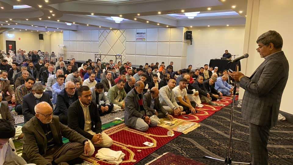 تصویری رپورٹ/ آسٹریلیا کے گرانولی شہر میں نماز عید فطر