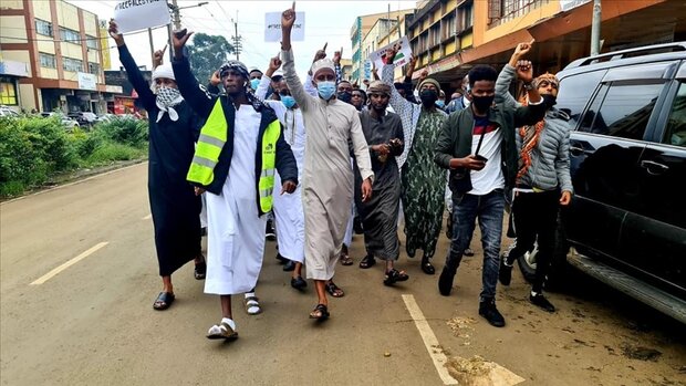 African people voice solidarity with Palestinians