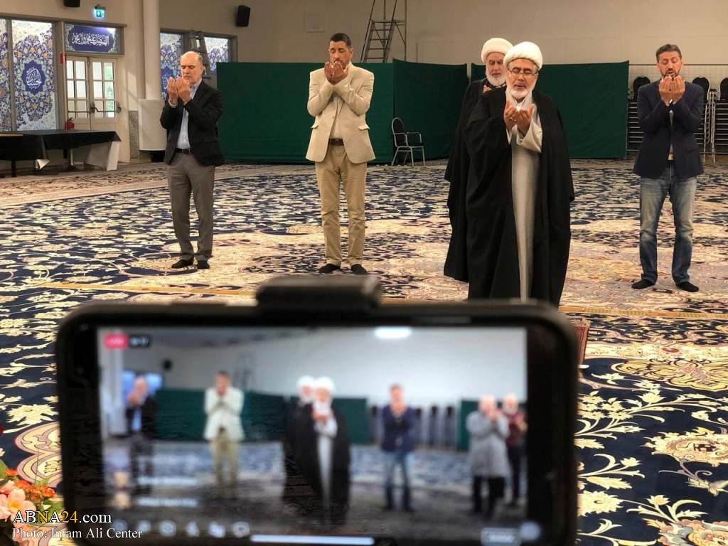 Photos: Eid al-Fitr prayer performed at Imam Ali center in Stockholm, Sweden