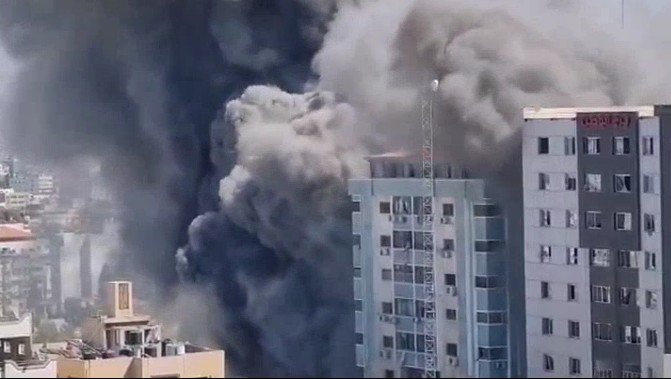 AP通信がイスラエルによるガザ支局攻撃を受け、声明を発表　