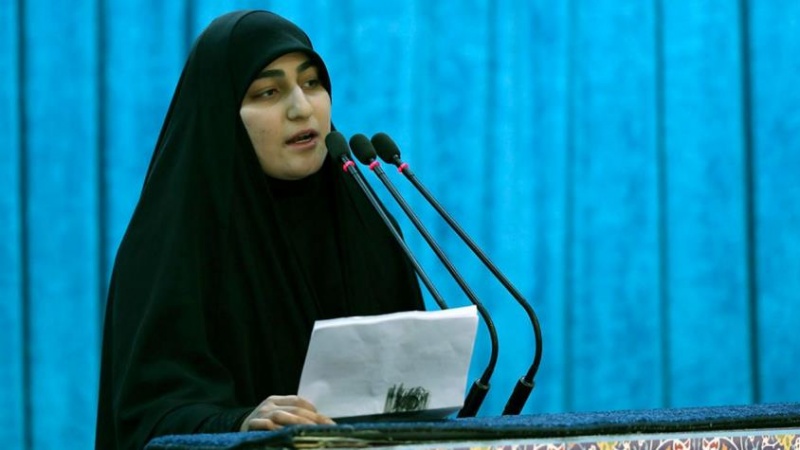 Putri Syahid Soleimani Puji Perlawanan Rakyat Palestina