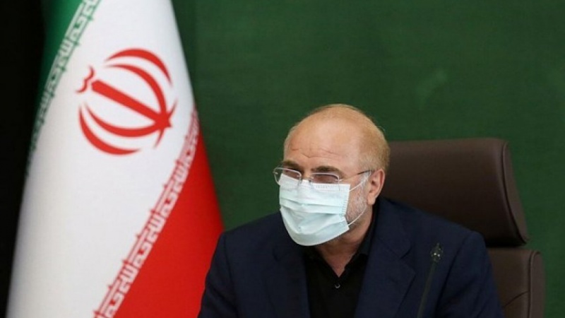 Iranischer Parlamentspräsident fordert Maßnahmen von Parlamenten zur Beendigung israelischer Verbrechen