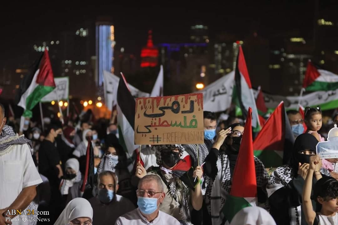 تقرير مصور / وقفة تضامن في قطر تضامنا مع الشعب الفلسطيني