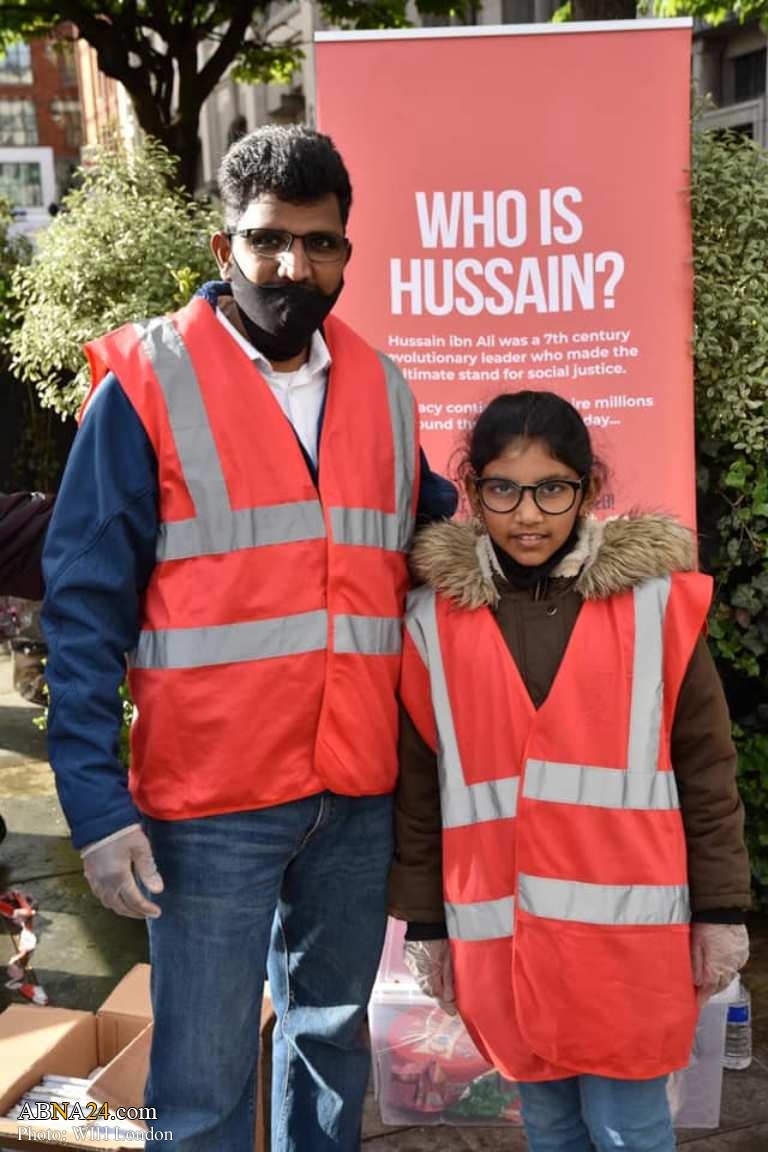 Photos: "Qui est Hussain?" des bénévoles à Londres répandent le bonheur et la gentillesse parmi les personnes dans le besoin