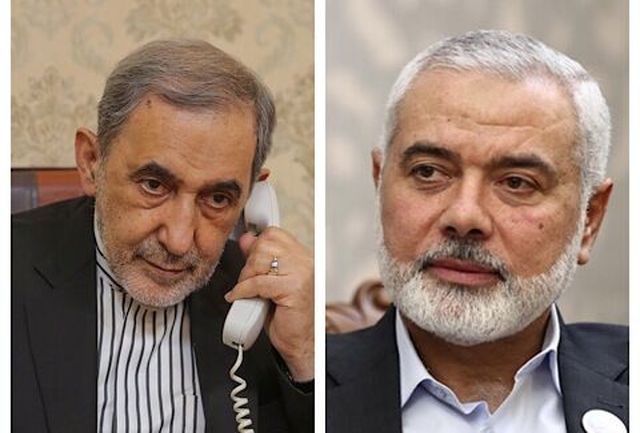 Iran's Velayati, Ismail Haniyeh discuss latest Gaza developments