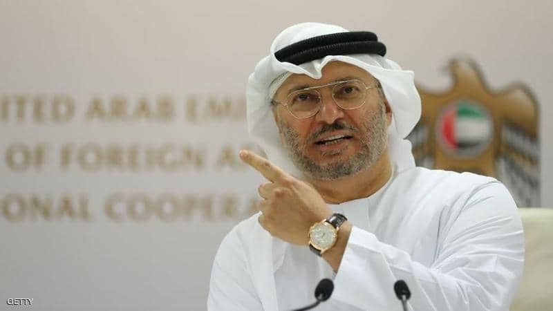 أنور قرقاش يزعم انه حكومته مع الشعب الفلسطيين الذي يتعرض للإبادة من الكيان الغاصب