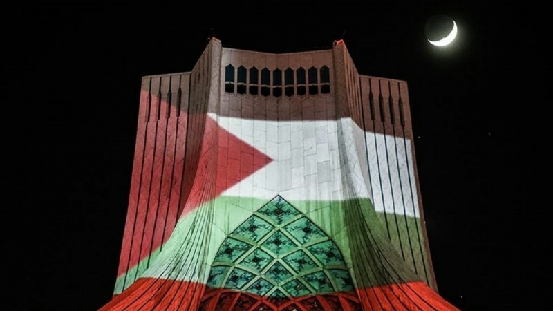 ایران بہادر فلسطینی عوام کے ساتھ کھڑا ہے: تہران