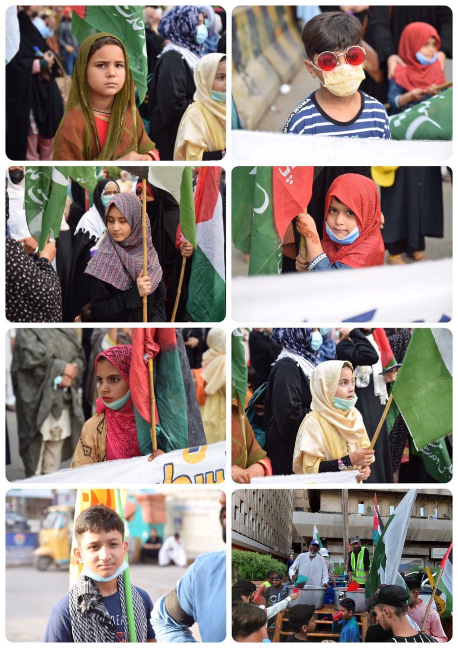Pro-Palästina-Demo in Pakistan + Bilder