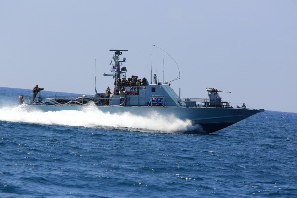 Palestinian resistance fighters target Israeli warship off Gaza coast