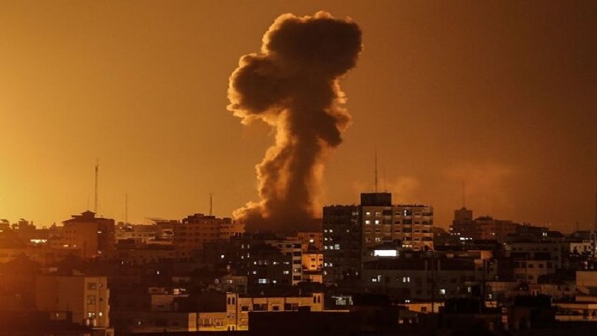 Israeli warplanes bombard Gaza Strip