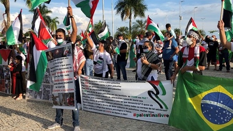 Güney Amerika'da anti-Siyonist protestolar