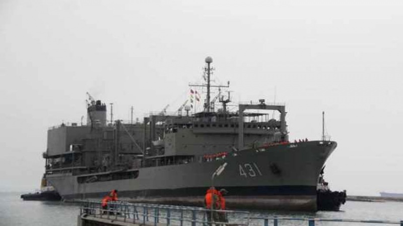 Armada ke-76 AL Iran Dilepas ke Laut Bebas