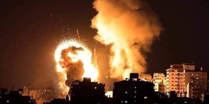 Video: Moment when a Palestinian home in Gaza levelled to ground by Israeli airstrikes
