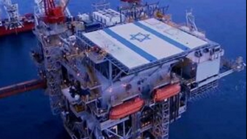 海法犹太复国主义政权的天然气平台起火