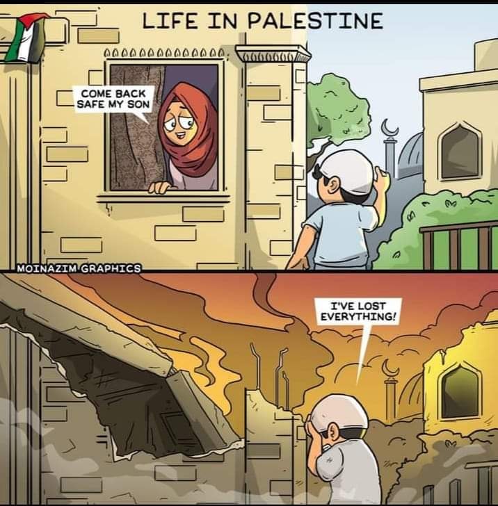 Cartoon: Life in Palestine! 
