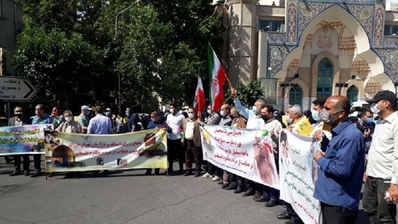 В Тегеране прошел митинг в знак поддержки победы палестинского сопротивления